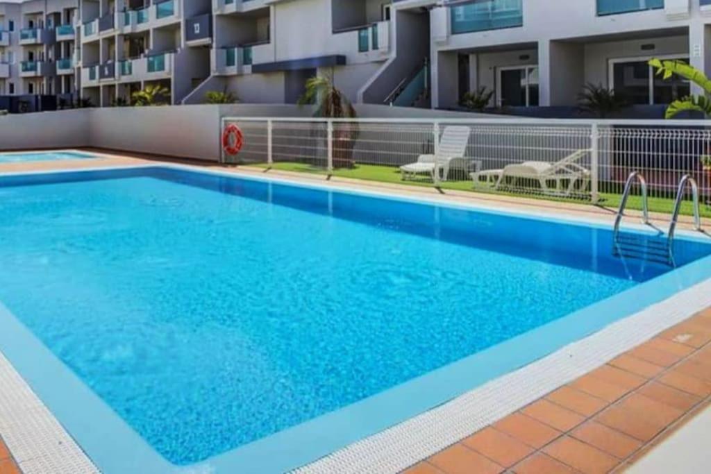 Ferienwohnung Blue Ocean Corralejo: Sunny Terrace, Pool, Wifi Exterior foto